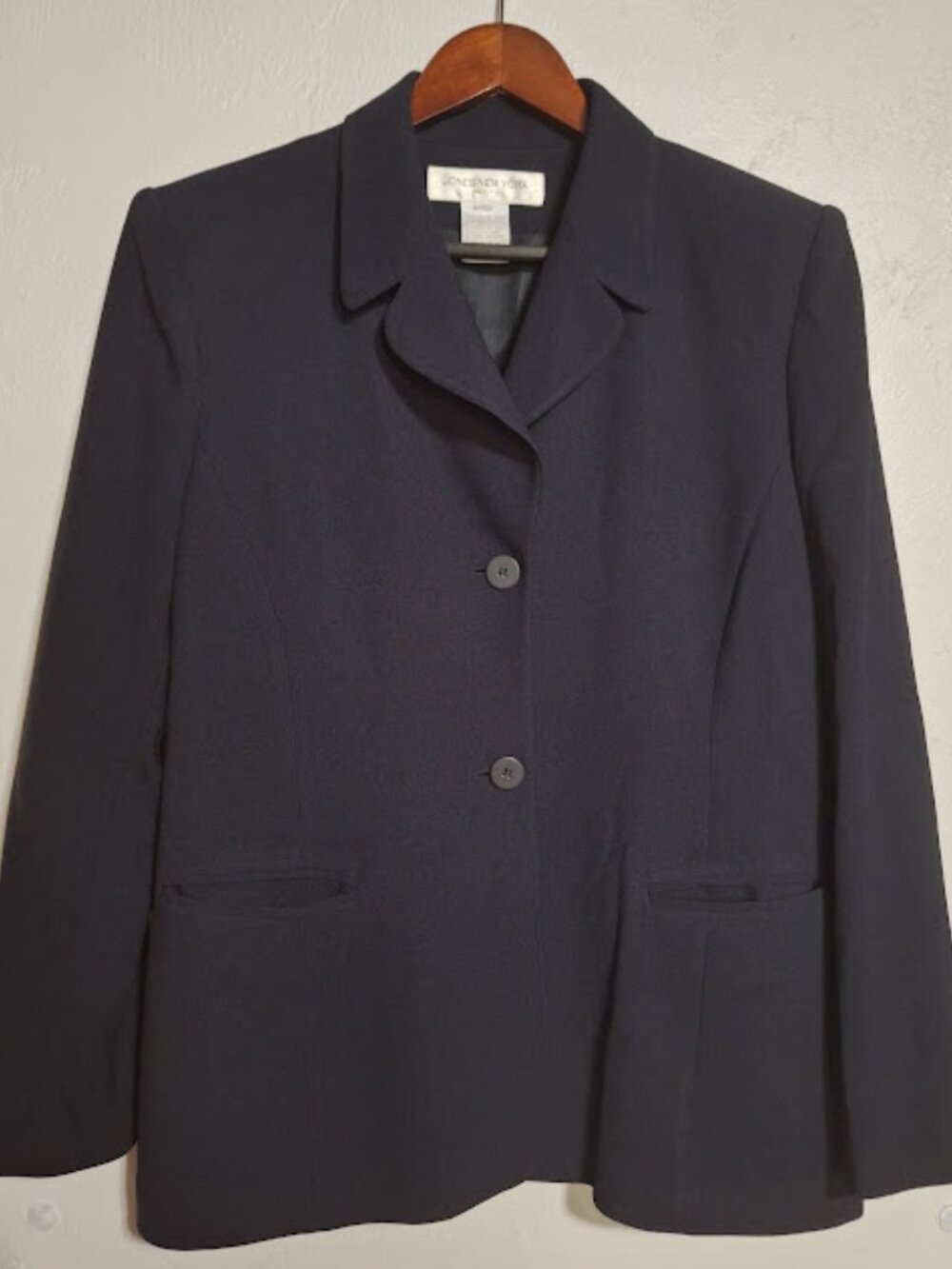 Jones New York Navy Blue Blazer Size 14P